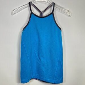 Ivivva by Lululemon | Twist & Tie Tank | Blue | Girls Sz 8